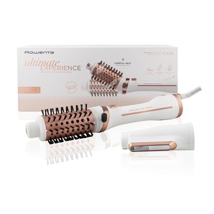 Rowenta Hair Styling Comb , CF9720 Ultimate , Ion conditioning , 700 W , White