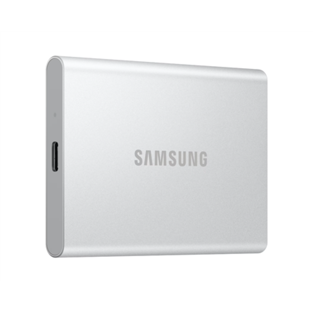 Samsung SSD , T7 Resurrected , 1000 GB , USB 3.2 Gen 2 (10 Gbps) , Silver