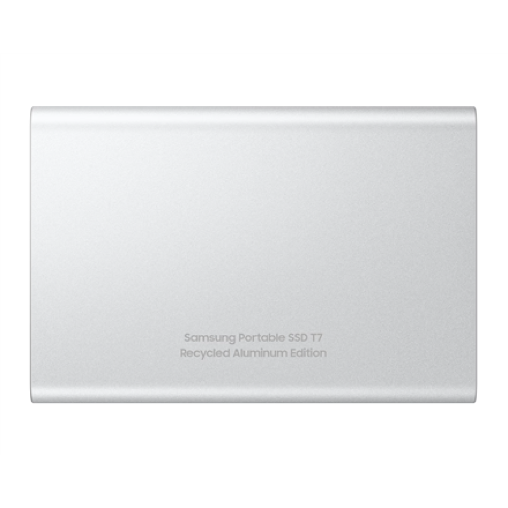 Samsung SSD , T7 Resurrected , 1000 GB , USB 3.2 Gen 2 (10 Gbps) , Silver