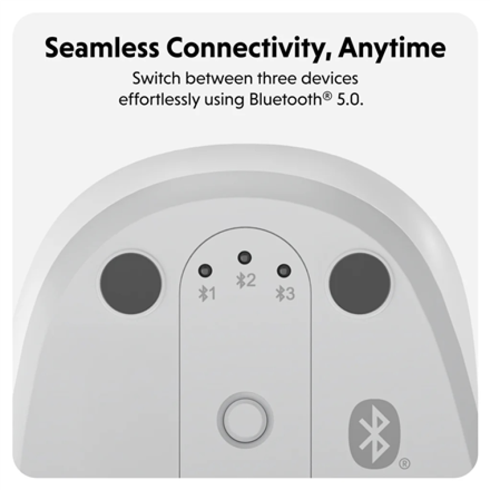 Hyper Next Bluetooth Mouse , Wireless , White