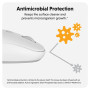 Hyper Next Bluetooth Mouse , Wireless , White