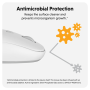 Hyper Next Bluetooth Mouse , Wireless , White