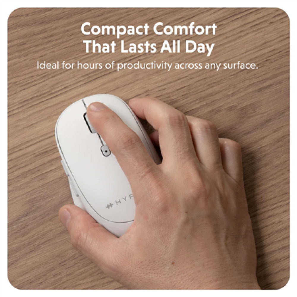 Hyper Next Bluetooth Mouse , Wireless , White