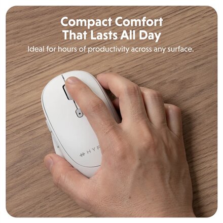 Hyper Next Bluetooth Mouse , Wireless , White