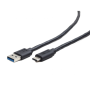 Cablexpert , USB 3.0 AM to Type-C cable (AM/CM), 0.1 m , CCP-USB3-AMCM-0.1M , USB 3.0 to Type-C