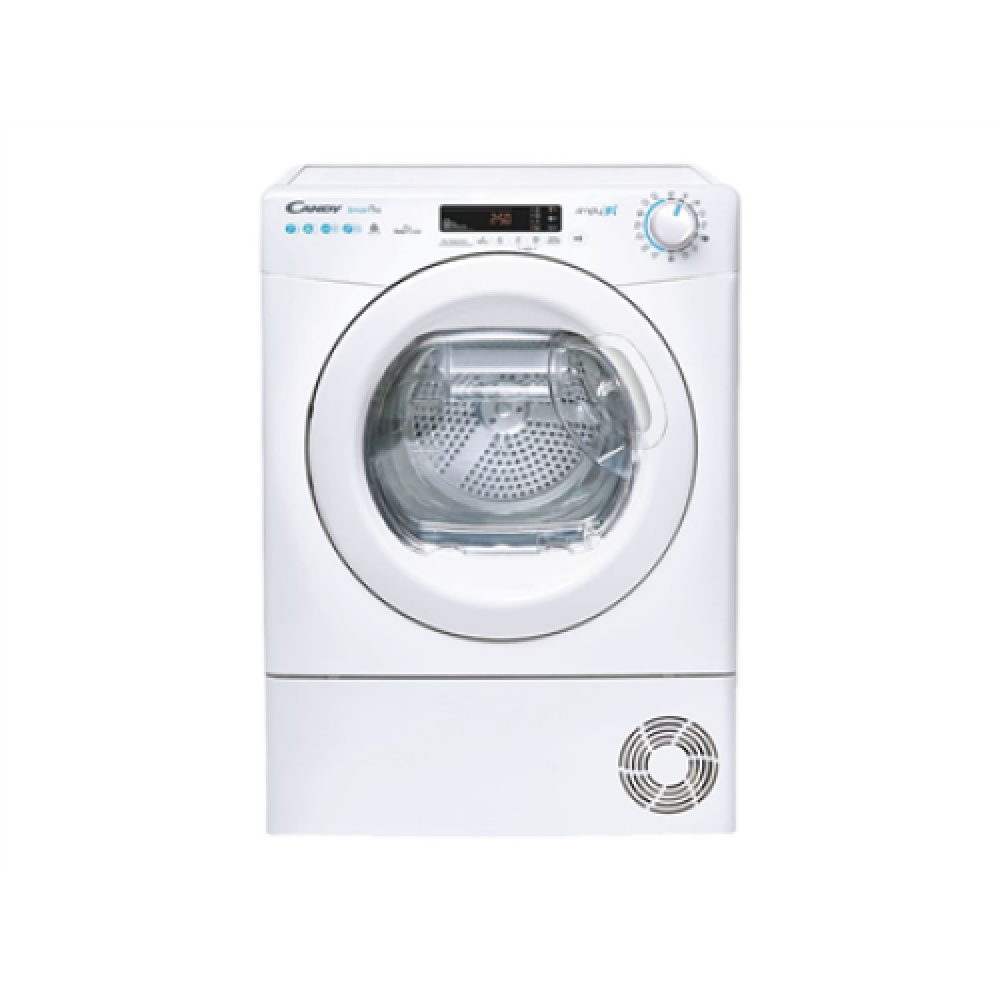 Candy , Dryer Machine , CSO4 H7A1DE-S , Energy efficiency class A+ , Front loading , 7 kg , Heat pump , Big Digit , Depth 46.5 cm , Wi-Fi , White