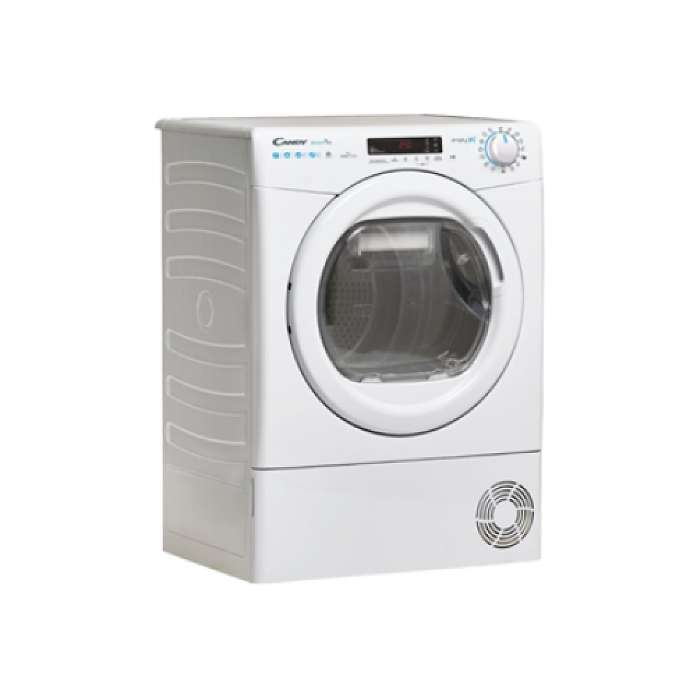 Candy , Dryer Machine , CSO4 H7A1DE-S , Energy efficiency class A+ , Front loading , 7 kg , Heat pump , Big Digit , Depth 46.5 cm , Wi-Fi , White