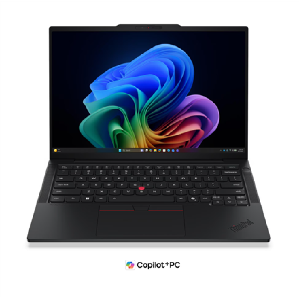 Lenovo ThinkPad T14s G7 Snapdragon , Black , 14 , IPS , WUXGA , 1920 x 1200 pixels , Anti-glare , Snapdragon X2 Elite , X2E-80-100 , 32 GB , Soldered LPDDR5X , Solid-state drive capacity 512 GB , Qualcomm Adreno GPU , Windows 11 Pro , 802.11be , Bluetooth
