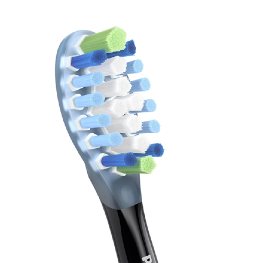 Philips Replacement brush heads , HX9042/88 Sonicare Premium Plaque Defence , Heads , For adults , Number of brush heads included 2 , Black