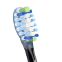 Philips Replacement brush heads , HX9042/88 Sonicare Premium Plaque Defence , Heads , For adults , Number of brush heads included 2 , Black