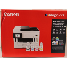 SALE OUT. Canon IJ MFP MAXIFY GX7150 EUR , Canon MAXIFY GX7150 , Multifunction printer , Ink-jet , Colour , A4 , Wi-Fi , White , DAMAGED PACKAGING