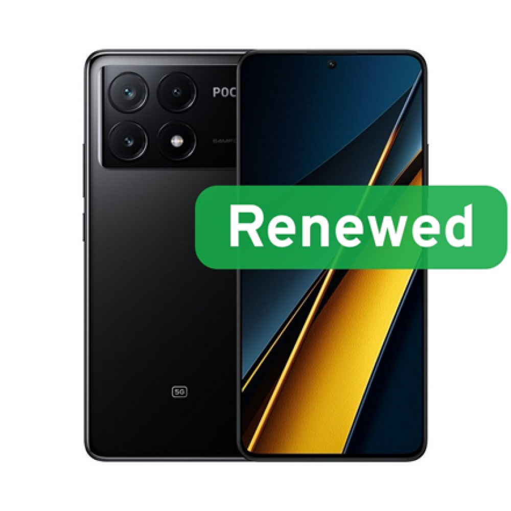 Poco Renewed Grade A , Poco X6 Pro , Black , 6.67 , AMOLED , 256 GB , 5G , Android