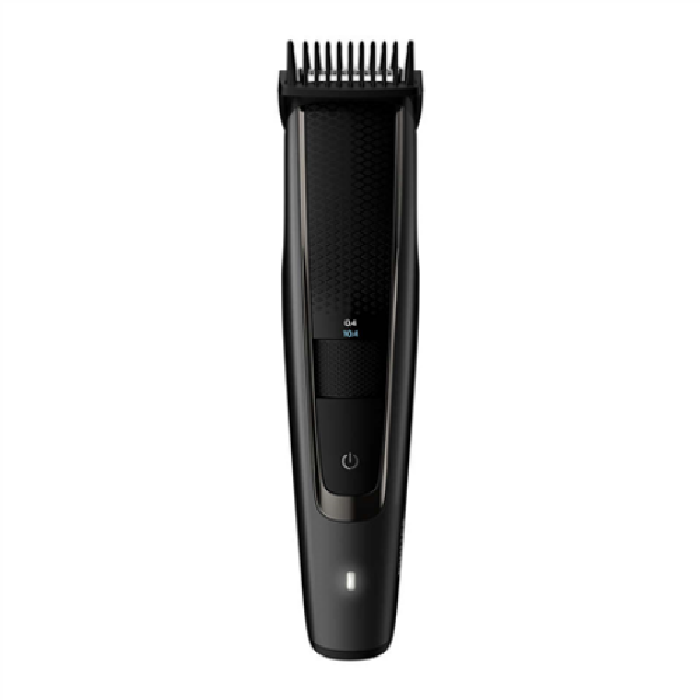 Philips Beard trimmer BT5515/15 Series 5000 Operating time (max) 90 min, Number of length steps 40, Step precise 0.2 mm, Lithium Ion, Black, Cord or Cordless