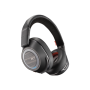Poly VOYAGER 8200 UC,B8200,BLACK,WW Poly USB-A Headset Built-in microphone Black Wireless USB Type-A Bluetooth