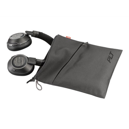 Poly VOYAGER 8200 UC,B8200,BLACK,WW Poly USB-A Headset Built-in microphone Black Wireless USB Type-A Bluetooth
