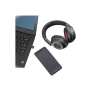 Poly VOYAGER 8200 UC,B8200,BLACK,WW Poly USB-A Headset Built-in microphone Black Wireless USB Type-A Bluetooth