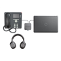 Poly VOYAGER 8200 UC,B8200,BLACK,WW Poly USB-A Headset Built-in microphone Black Wireless USB Type-A Bluetooth
