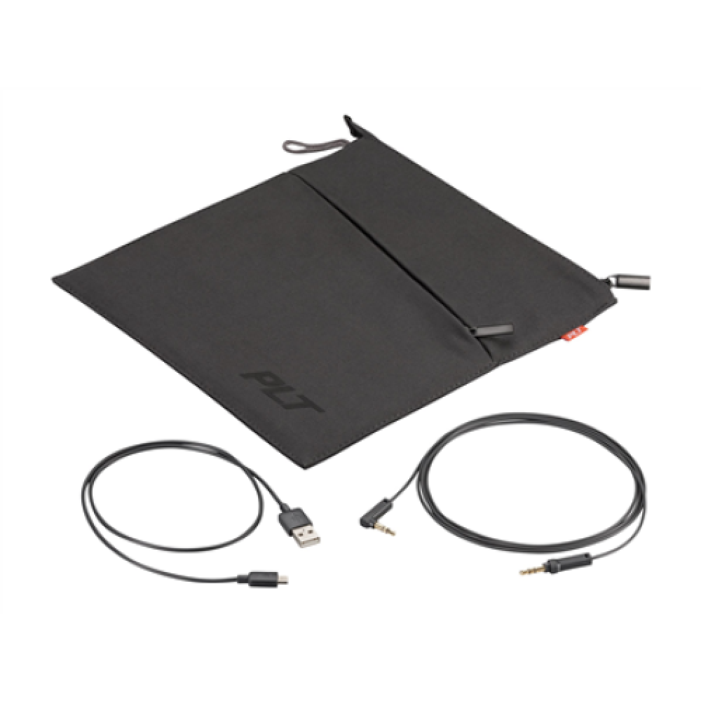 Poly VOYAGER 8200 UC,B8200,BLACK,WW Poly USB-A Headset Built-in microphone Black Wireless USB Type-A Bluetooth