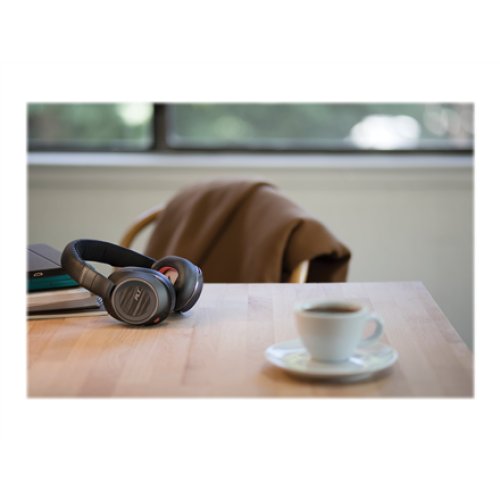 Poly VOYAGER 8200 UC,B8200,BLACK,WW Poly USB-A Headset Built-in microphone Black Wireless USB Type-A Bluetooth