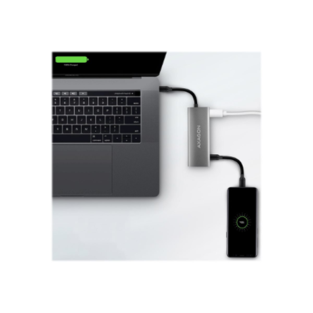 AXAGON , USB-C 10Gbps SPEEDSTER 5in1 hub (rev2.0) , HMC-5G2 , HDMI ports quantity 1