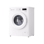 LG Washing Machine , F4X1008NWH , Energy efficiency class A , Front loading , Washing capacity 8 kg , 1400 RPM , Depth 56 cm , Width 60 cm , Display , LCD , Steam function , Direct drive , Wi-Fi , White