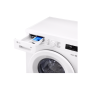 LG Washing Machine , F4X1008NWH , Energy efficiency class A , Front loading , Washing capacity 8 kg , 1400 RPM , Depth 56 cm , Width 60 cm , Display , LCD , Steam function , Direct drive , Wi-Fi , White