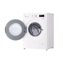 LG Washing Machine , F4X1008NWH , Energy efficiency class A , Front loading , Washing capacity 8 kg , 1400 RPM , Depth 56 cm , Width 60 cm , Display , LCD , Steam function , Direct drive , Wi-Fi , White