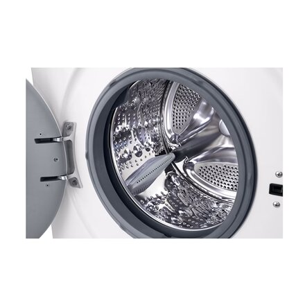 LG Washing Machine , F4X1008NWH , Energy efficiency class A , Front loading , Washing capacity 8 kg , 1400 RPM , Depth 56 cm , Width 60 cm , Display , LCD , Steam function , Direct drive , Wi-Fi , White