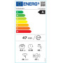 LG Washing Machine , F4X1008NWH , Energy efficiency class A , Front loading , Washing capacity 8 kg , 1400 RPM , Depth 56 cm , Width 60 cm , Display , LCD , Steam function , Direct drive , Wi-Fi , White