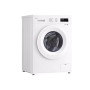 LG Washing Machine , F4X1008NWH , Energy efficiency class A , Front loading , Washing capacity 8 kg , 1400 RPM , Depth 56 cm , Width 60 cm , Display , LCD , Steam function , Direct drive , Wi-Fi , White