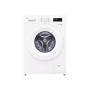 LG Washing Machine , F4X1008NWH , Energy efficiency class A , Front loading , Washing capacity 8 kg , 1400 RPM , Depth 56 cm , Width 60 cm , Display , LCD , Steam function , Direct drive , Wi-Fi , White