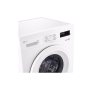 LG Washing Machine , F4X1008NWH , Energy efficiency class A , Front loading , Washing capacity 8 kg , 1400 RPM , Depth 56 cm , Width 60 cm , Display , LCD , Steam function , Direct drive , Wi-Fi , White