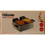 SALE OUT. Tristar FR-9342 Double deep fryer, Total capacity 6 L, 3600 W, Stainless Steel/Black , Tristar Double deep fryer , FR-9342 , Power 3600 W , Capacity 6 L , Silver , DAMAGED PACKAGING, DENTED BODY (BACKSIDE, BOTTOM) , 24 month(s)