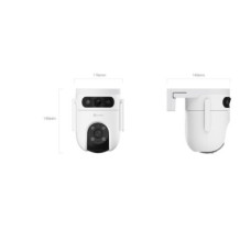 EZVIZ IP Camera CS-H9C (5MP+5MP) 4mm Color night vision,Human/Vehicle detection,Smart tracking iki 8m,Active defense,two way talk, 8xdigital , EZVIZ