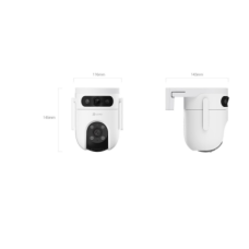 EZVIZ IP Camera CS-H9C (5MP+5MP) 4mm Color night vision,Human/Vehicle detection,Smart tracking iki 8m,Active defense,two way talk, 8xdigital , EZVIZ