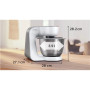 Bosch , Kitchen Machine , MUM58200 , 1000 W , Number of speeds 7 , Bowl capacity 3.9 L , White