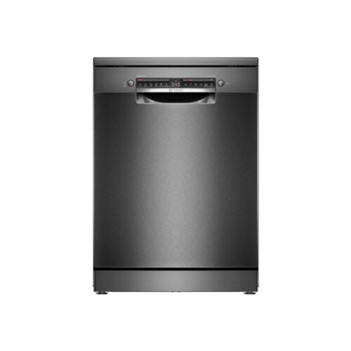 Dishwasher , SMS4EMC06E , Free standing , Width 60 cm , Number of place settings 14 , Number of programs 6 , Energy efficiency class B , Display , AquaStop function , Black inox