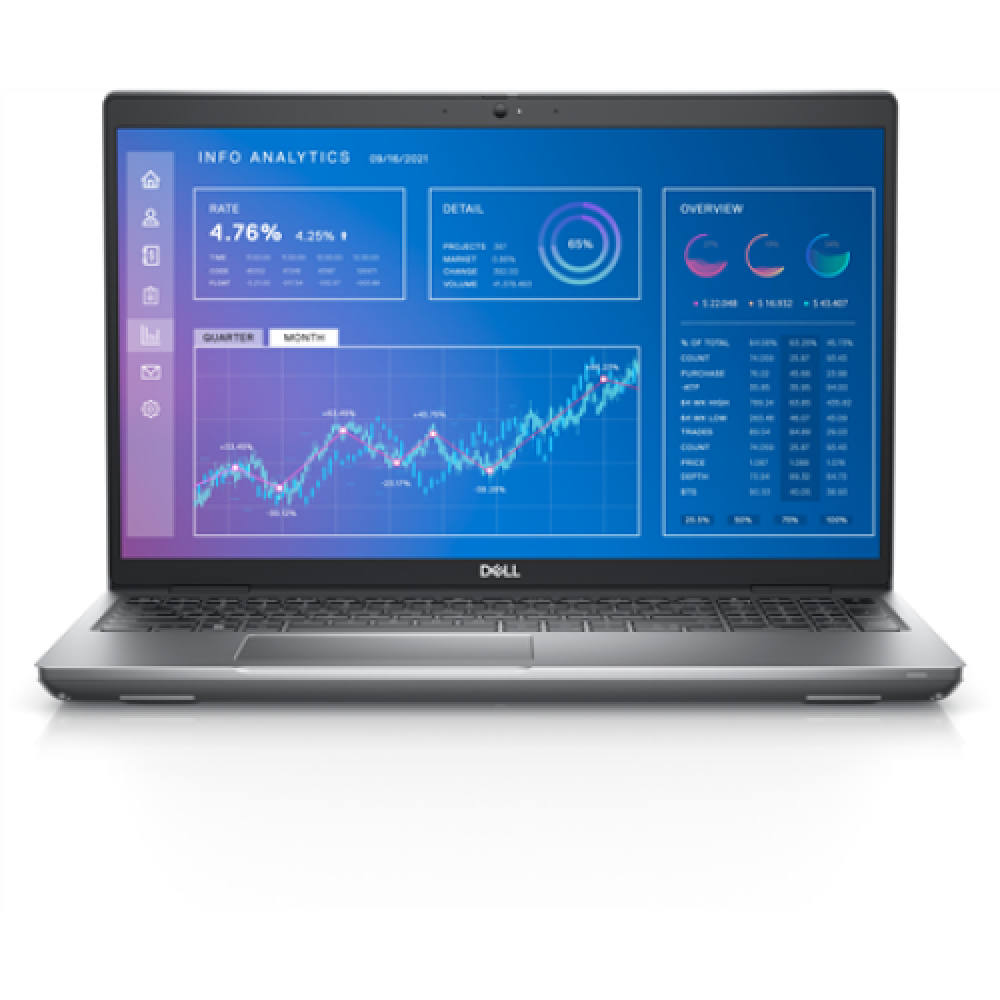 Dell Mobile Precision 3571 Silver, 15.6 , WVA, FHD, 60 Hz, 1920 x 1080, Anti-glare, Intel Core i7, i7-12700H, 8 GB, SSD 256 GB, NVIDIA T600, GDDR6, 4 GB, No Optical drive, Windows 10 Pro, 802.11ax, Bluetooth version 5.2, Keyboard language English, Keyboar