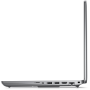 Dell Mobile Precision 3571 Silver, 15.6 , WVA, FHD, 60 Hz, 1920 x 1080, Anti-glare, Intel Core i7, i7-12700H, 8 GB, SSD 256 GB, NVIDIA T600, GDDR6, 4 GB, No Optical drive, Windows 10 Pro, 802.11ax, Bluetooth version 5.2, Keyboard language English, Keyboar