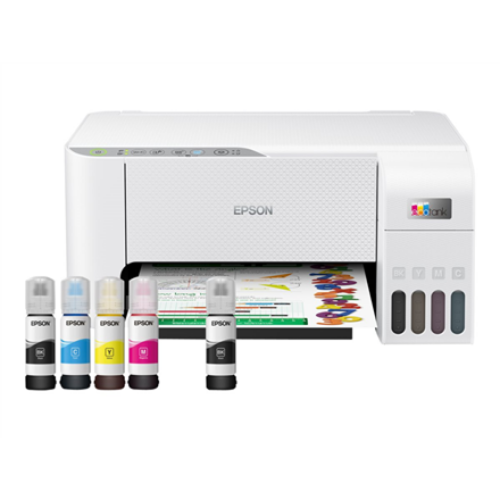 Epson Multifunctional printer , EcoTank L3256 , Inkjet , Colour , 3-in-1 , Wi-Fi , White