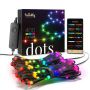 Twinkly Dots Smart LED 400 RGB, 20m, Black wire,Multicolor