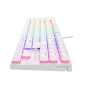 Genesis THOR 303 , Mechanical Gaming Keyboard , Wired , US , White , USB Type-A , Outemu Peach Silent