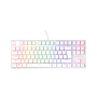 Genesis THOR 303 , Mechanical Gaming Keyboard , Wired , US , White , USB Type-A , Outemu Peach Silent