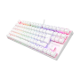 Genesis , THOR 303 , Mechanical Gaming Keyboard , Wired , US , Outemu Peach Silent , White