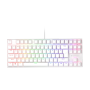 Genesis , THOR 303 , Mechanical Gaming Keyboard , Wired , US , Outemu Peach Silent , White