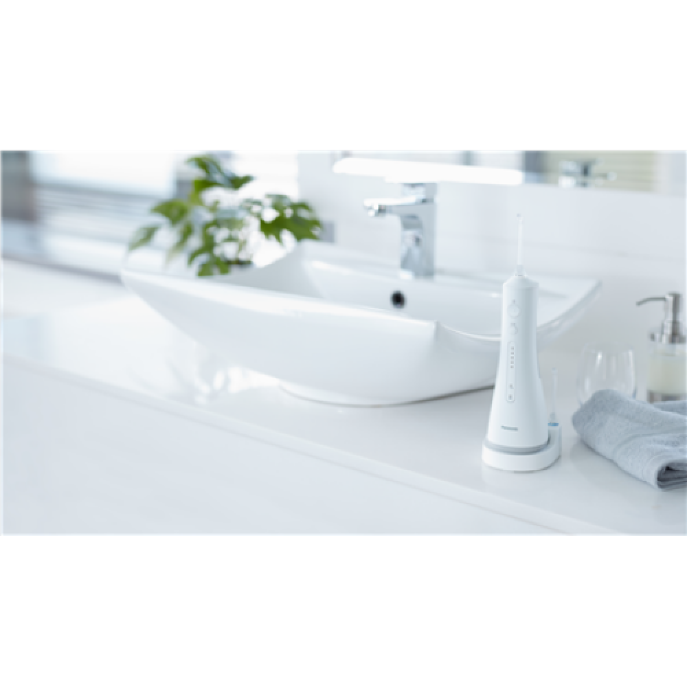 Panasonic EW1511W503 Oral irrigator, Number of heads-2, White , Panasonic