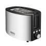 Camry , CR 3215 , Toaster , Power 1000 W , Number of slots 2 , Housing material Stainless steel , Black/Stainless steel
