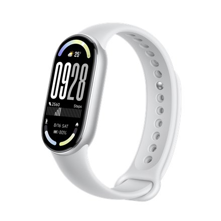 Xiaomi Smart Band 10 , AMOLED , Waterproof , Bluetooth , Glacier Silver
