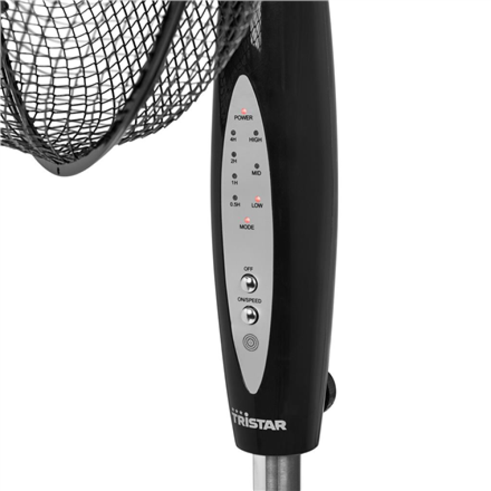 Tristar , Fan , VE-5899 , Stand Fan , Black , Diameter 40 cm , Number of speeds 3 , Oscillation , 45 W , Remote control