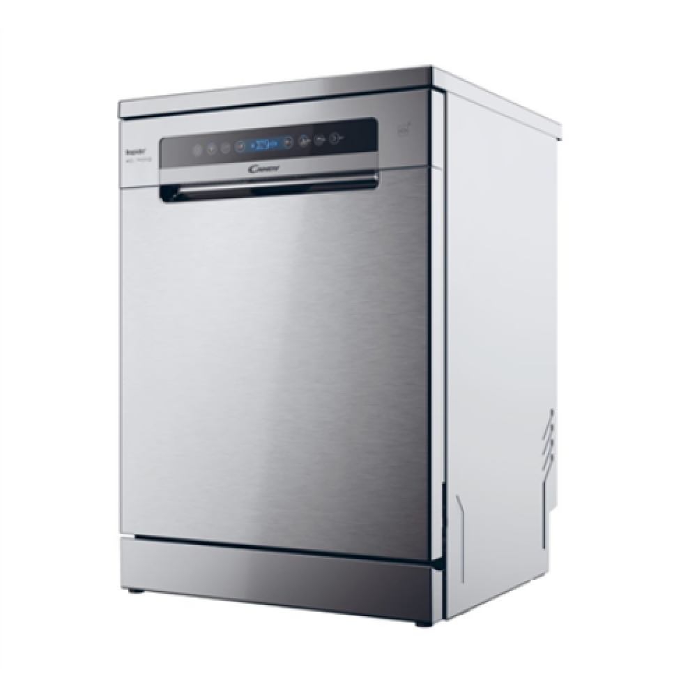 Dishwasher , CF 4C6F1X , Free standing , Width 59.7 cm , Number of place settings 14 , Number of programs 8 , Energy efficiency class C , Display , Stainless steel